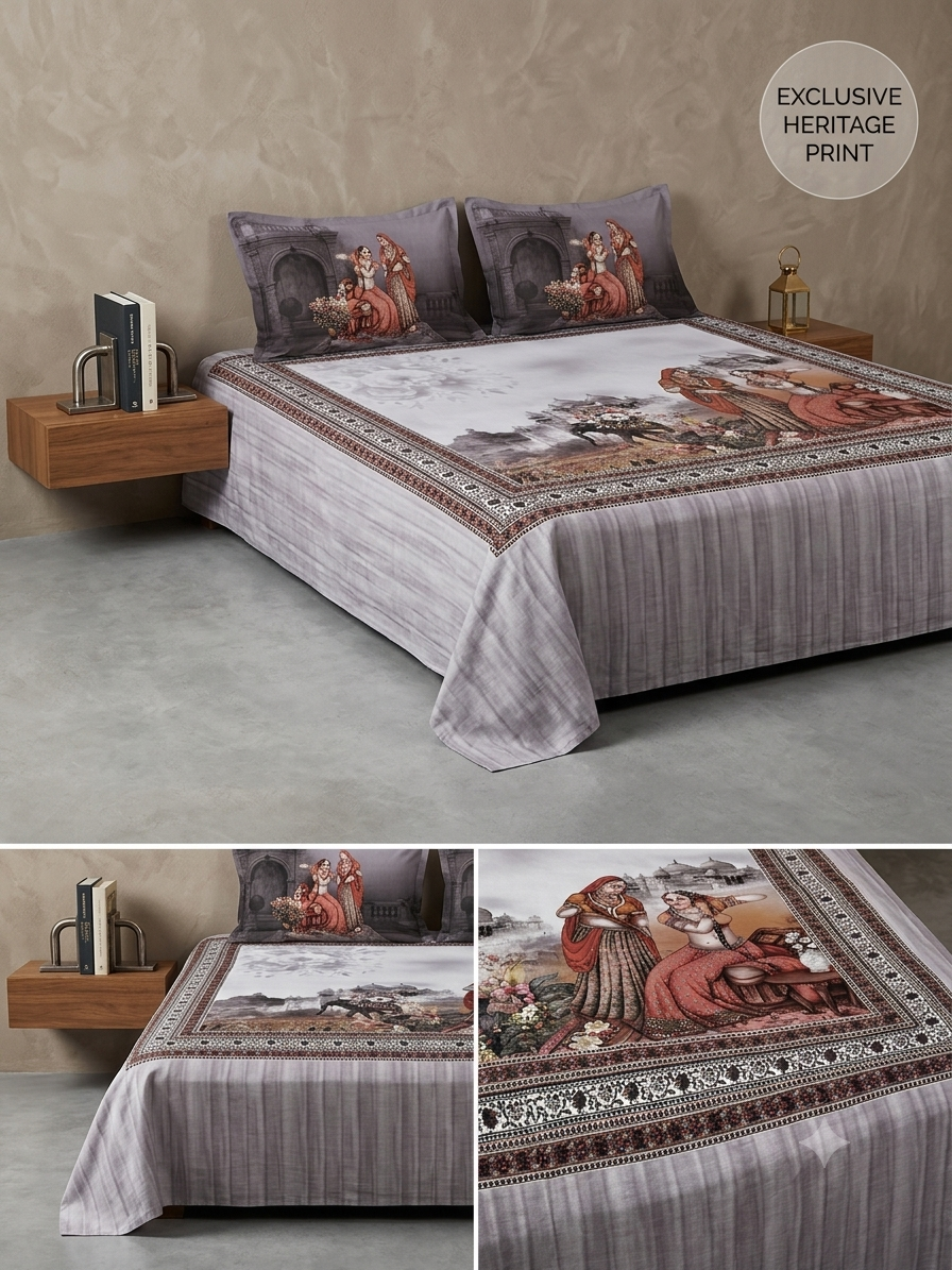 STARDOM 300TC 100% COTTON BEDSHEET
