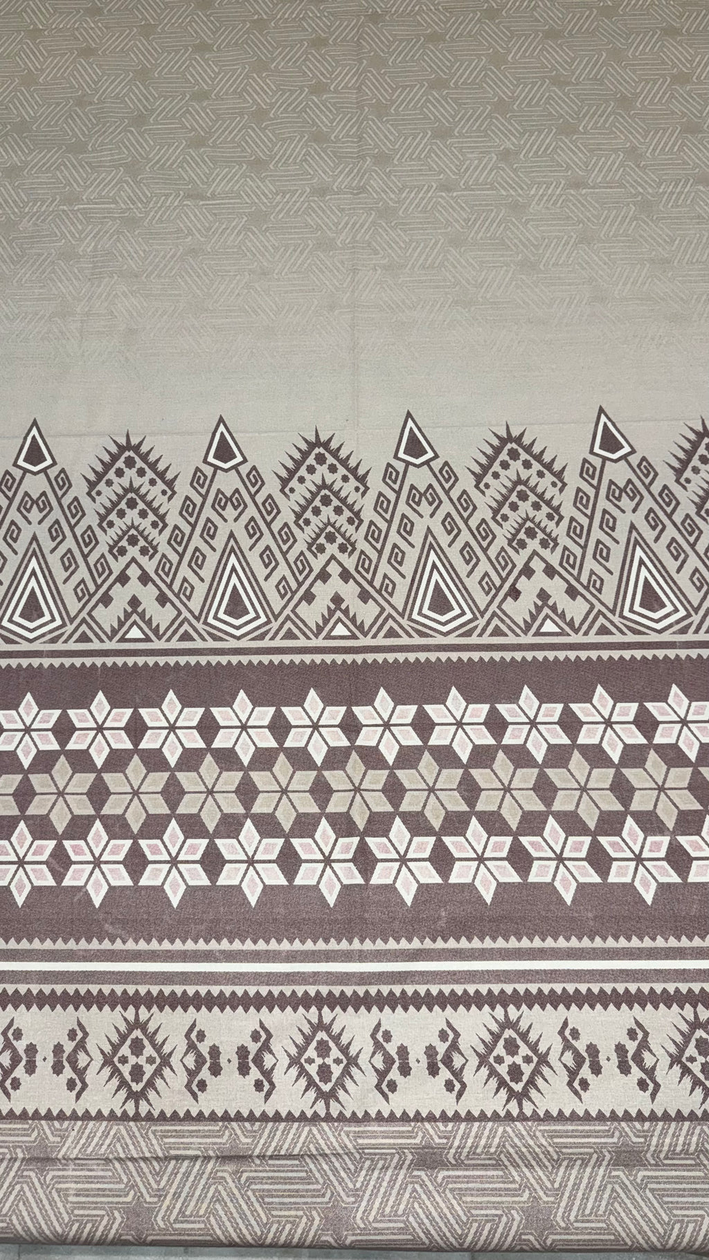 GHOOMAR PURE ORGANIC COTTON BEDSHEET (King-Size:108x108)